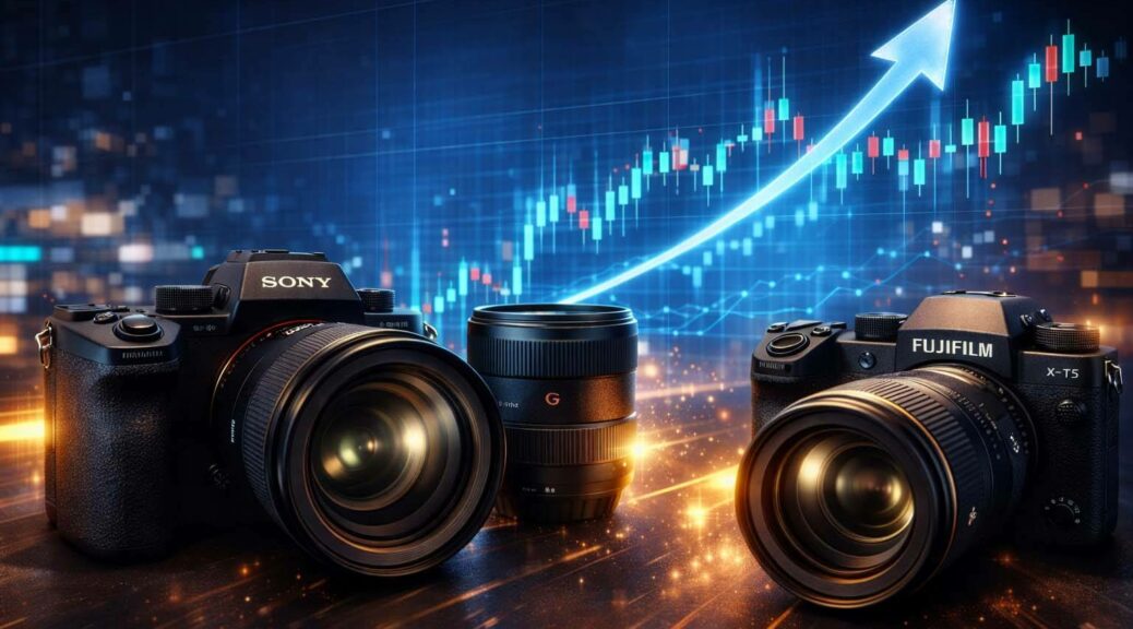 台中二手相機市場分析與中古相機買賣趨勢圖表 / Analysis of Taichung used camera market and trading trends chart.